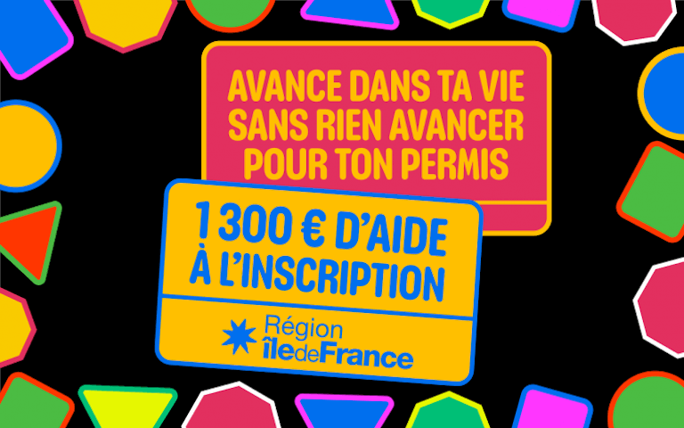 Aide région Île-de-France permis de conduire